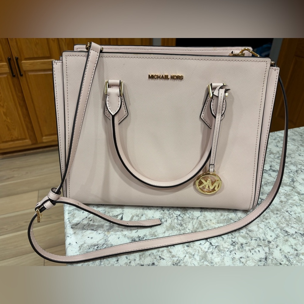 Michael Kors Blush Satchel Bag
